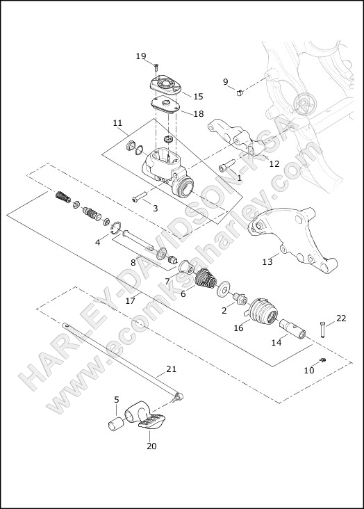 BRAKE LINES, REAR - NON-ABS